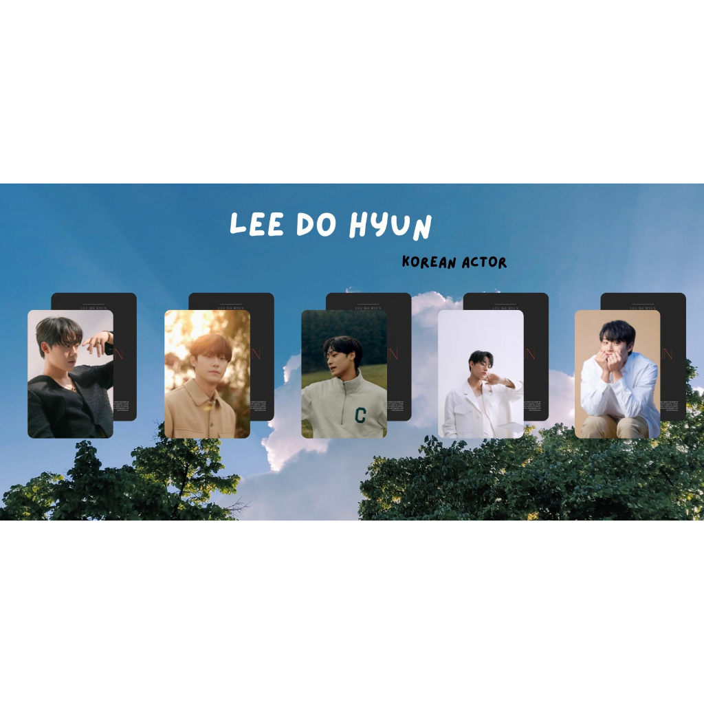 Set card bo góc Lee Do Hyun siêu cấp đẹp trai