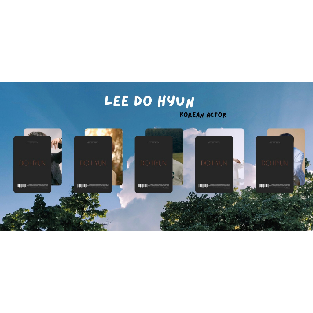 Set card bo góc Lee Do Hyun siêu cấp đẹp trai