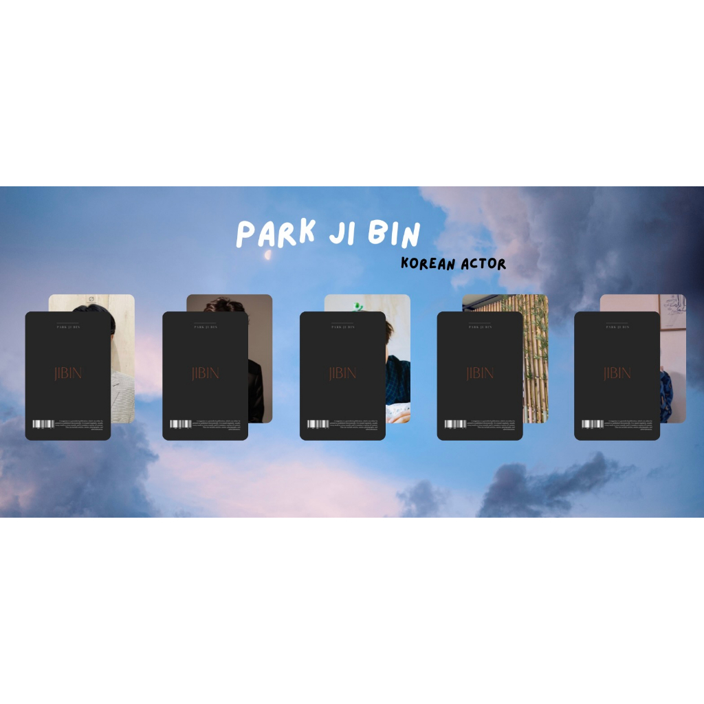 Set card bo góc Park Jibin
