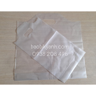 Túi đôi đựng ly trà sữa có vách ngăn, túi đựng ly phân hủy sinh học-1kg
