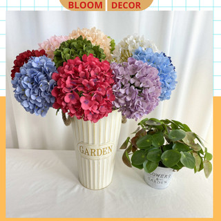 Hoa cẩm tú cầu-hoa giả bloomdecor size 47cm chất lụa cao cấp po227