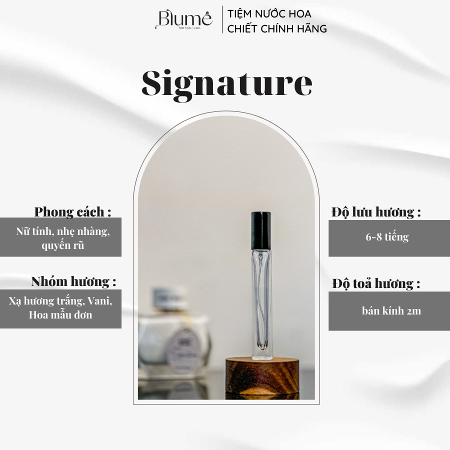 Nước Hoa NỮ MONTBLANC SIGNATURE mùi nữ tính