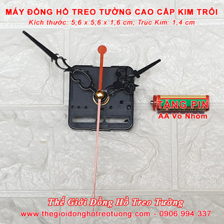 Máy Đồng Hồ KIM TRÔI CAO CẤP EASTAR + Bộ KIM TỰ CHỌN - Bảo Hành 2 Năm – Tặng Pin Tiểu AA
