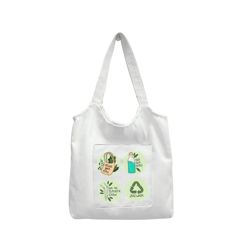 Túi Vải Tote XinhStore Chu Đề No Plastic