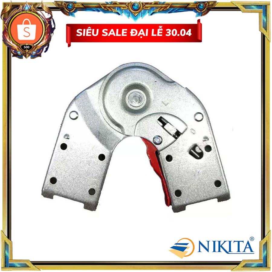 Khóa thang nhôm gập NIKITA - Hệ nhôm 6.2 x 2.3 cm - Hàng chính hãng