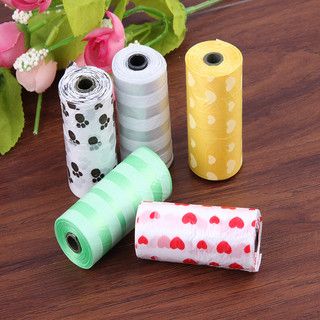 Cuộn Túi Đựng Phân Chó Mèo (15 túi/cuộn)