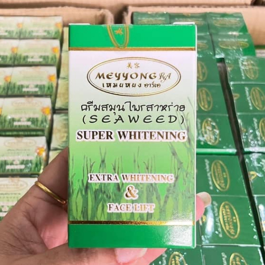 Kem Trắng da mờ nám Seaweed Meyyong Super Whitening Thái Lan