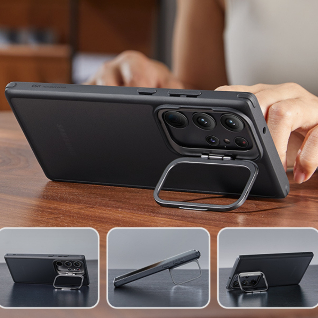 Ốp Lưng Case Bảo Vệ ESR Dành Cho Samsung Galaxy S23 Ultra, ESR Classic Kickstand, Tích Hợp Chân Đế Siêu Tiện Lợi