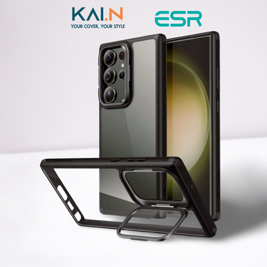 Ốp Lưng Case Bảo Vệ ESR Dành Cho Samsung Galaxy S23 Ultra, ESR Classic Kickstand, Tích Hợp Chân Đế Siêu Tiện Lợi