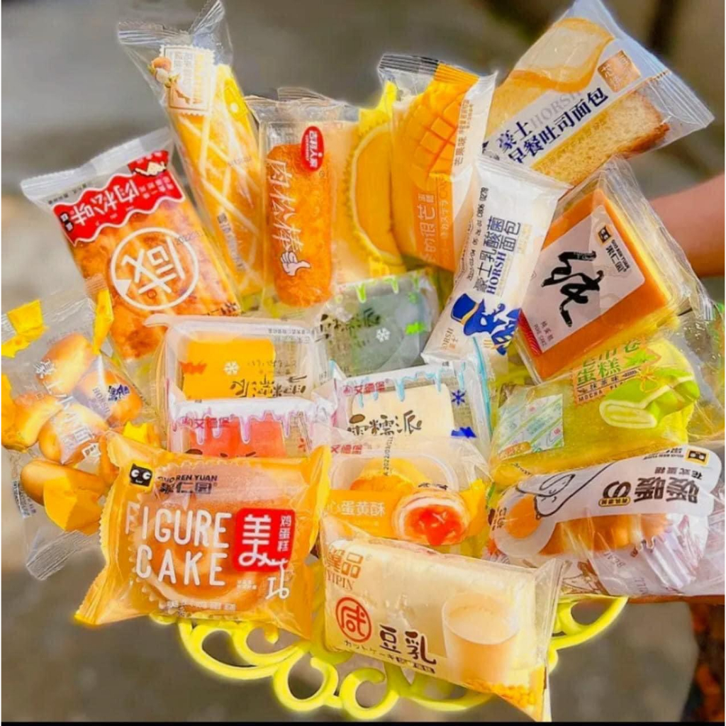 Bánh Đài Loan Mix Đủ Vị 1kg bánh ngon loại 1 chất lượng cao
