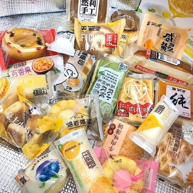 Bánh Đài Loan Mix Đủ Vị 1kg bánh ngon loại 1 chất lượng cao