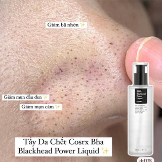BHA blackhead giảm mụn đầu đen