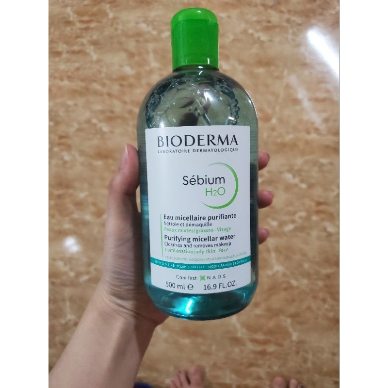 tẩy trang Bio xanh 500ml