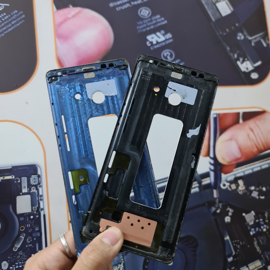 Khung Xương Viền Samsung Note 8 - Blacket Samsung Galaxy Note8 N950 Zin Bóc Máy