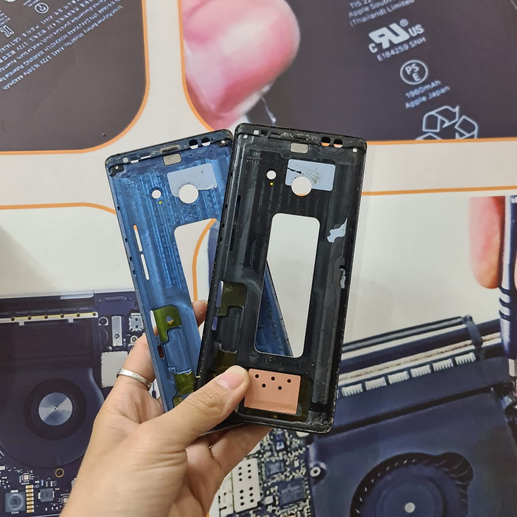 Khung Xương Viền Samsung Note 8 - Blacket Samsung Galaxy Note8 N950 Zin Bóc Máy