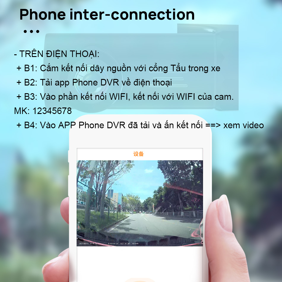 Camera Hành Trình Ô Tô F3 Mini Độ Phân Giải Ful HD Kết Nối Wifi Bảo Hành Chính Hãng 12 Tháng | BigBuy360 - bigbuy360.vn