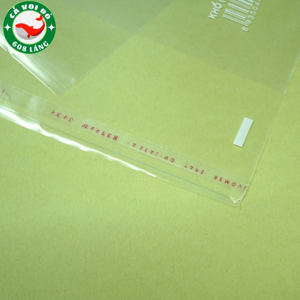 Bọc sách nylon Hồng Hà  3269 tập 10 chiếc