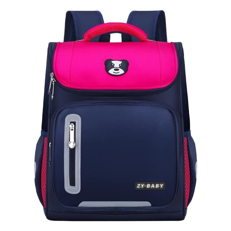 Balo Học Sinh Tiểu Học Cho Bé Gái Bé Trai Balo Gấu Trẻ Em Cấp 1 BABY Chống Gù,Có Phản Quang,Chống Thấm.]
