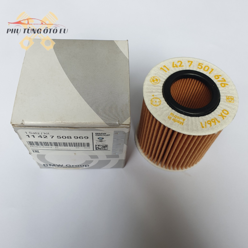 Lọc nhớt động cơ BMW E81 E84 E88 E46 E90 E60 X1 X3 E83 Z4 E85 - 11 42 7 508 969