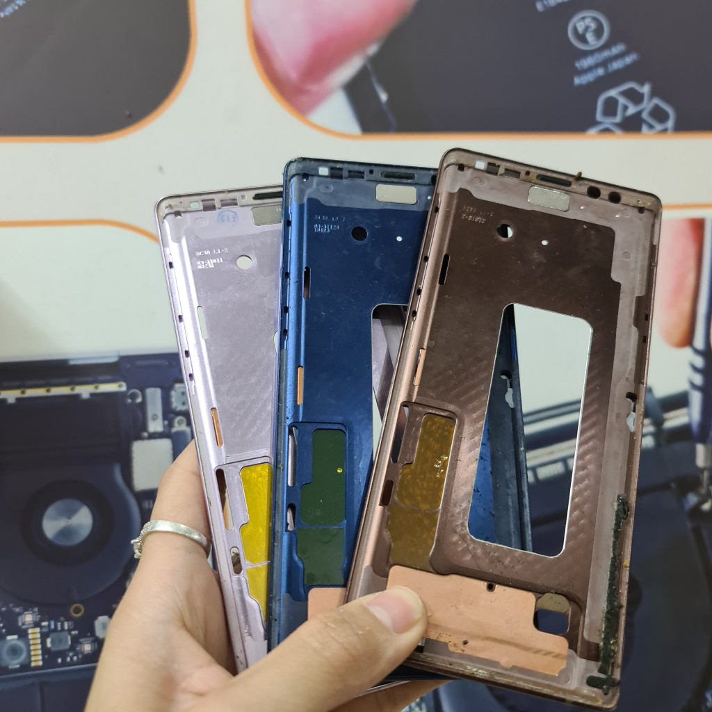 Blacket Khung xương Samsung Note 9 zin tháo máy 95-97%