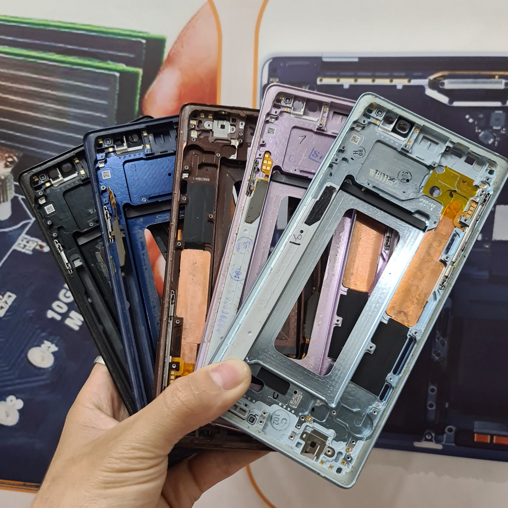 Blacket Khung xương Samsung Note 9 zin tháo máy 95-97%