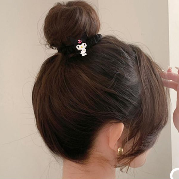 ⚡Dây Buộc Tóc Trong Suốt Họa Tiết Melody Kulomi Dễ Thương Dành Cho Nữ