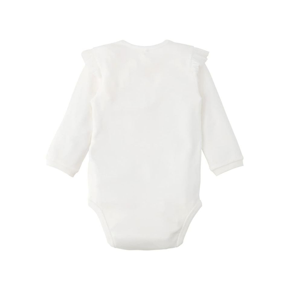 Bộ body cho bé gái | bộ body ngắn ren tay 30579