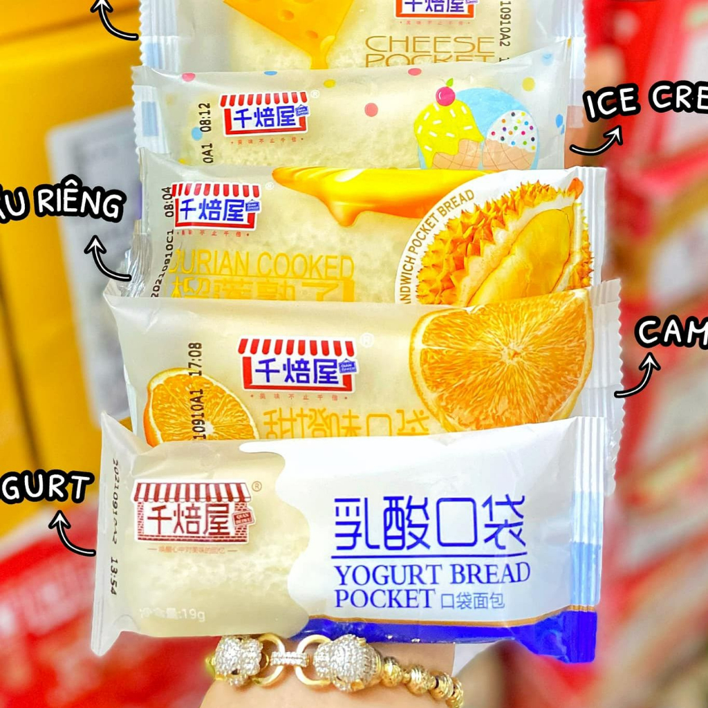 Bánh Đài Loan Mix Đủ Vị 1kg bánh ngon loại 1 chất lượng cao