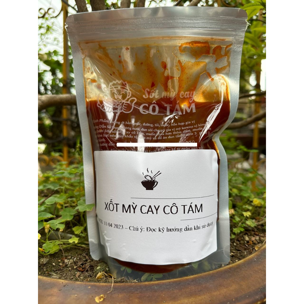 Nước sốt mỳ cay cô Tám