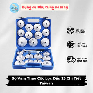Bộ Vam Tháo Cốc Lọc Dầu 23 Chi Tiết Taiwan