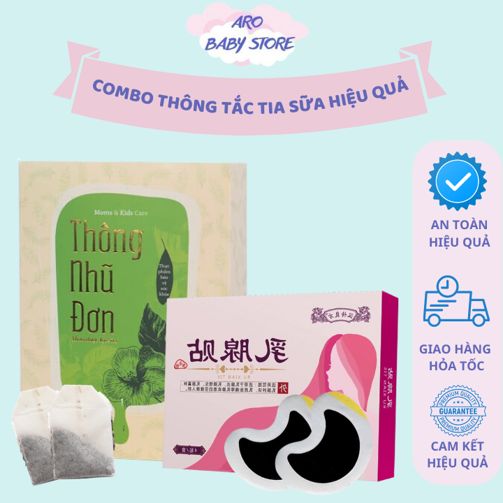 Combo thông tia sữa - không tái lại tắc tia