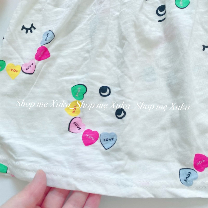 Váy 2 dây thắt nơ bé gái Jumping Beans