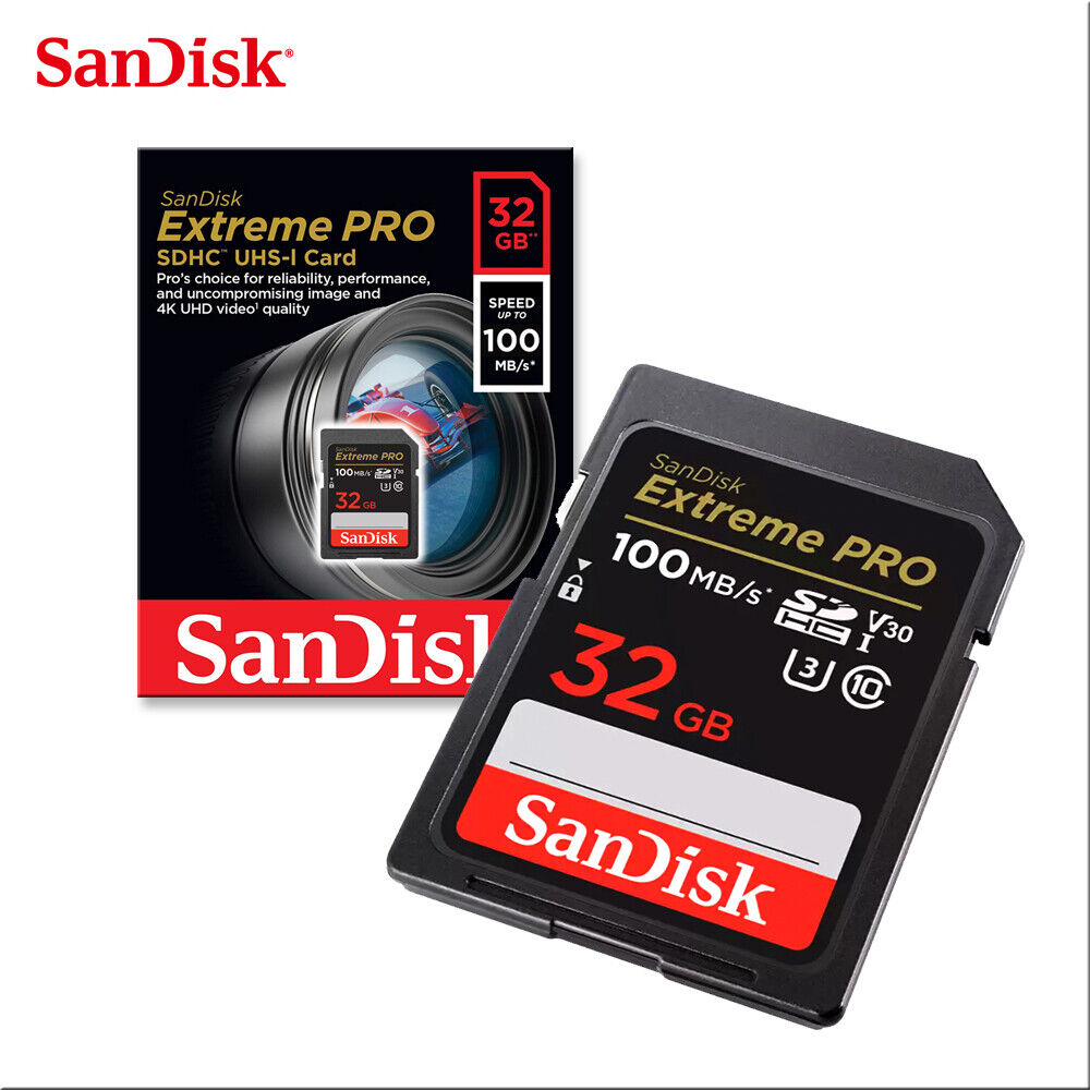 Thẻ SDHC™ Extreme Pro® 32GB MB/s 4K U3 UHS-I