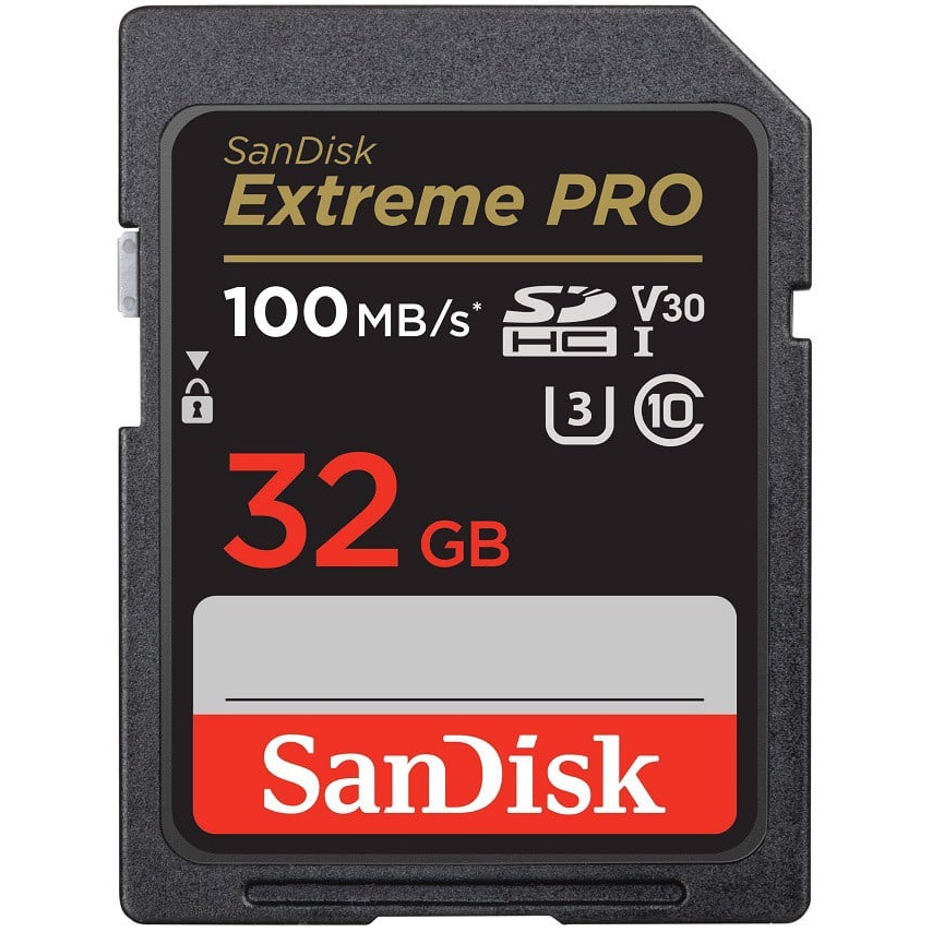 Thẻ SDHC™ Extreme Pro® 32GB MB/s 4K U3 UHS-I