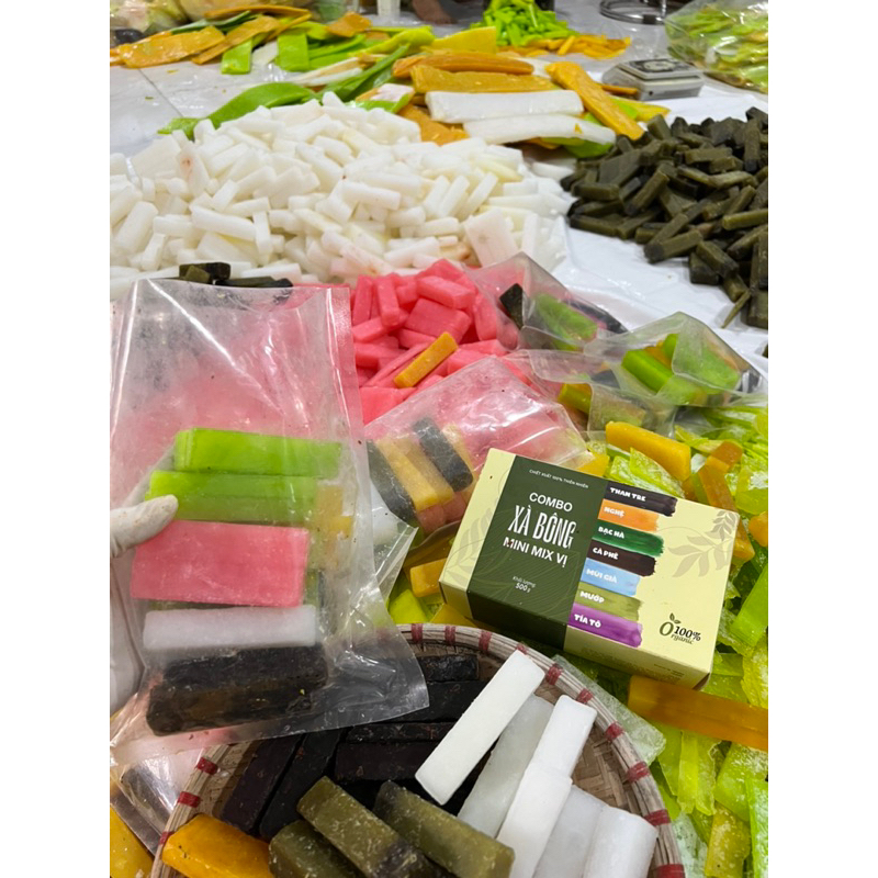 Combo xà bông mini mix vị