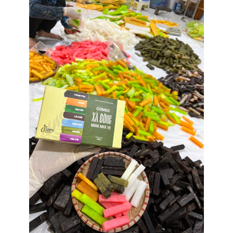 Combo xà bông mini mix vị