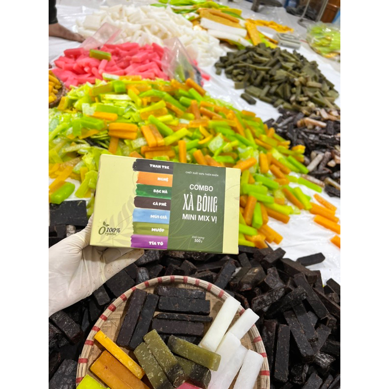 Combo xà bông mini mix vị