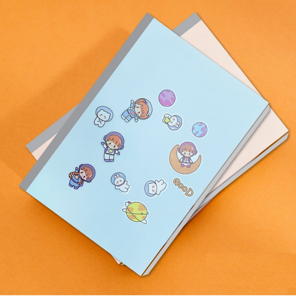 [BÁN LẺ] Vở 4 ôly cao cấp Sticker 48 trang Hải Tiến 1909 - Mua 5 quyển tặng bút chì (Tặng kèm Sticker)