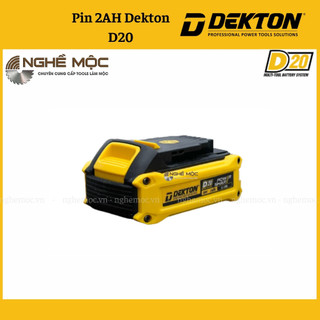 Pin dekton 2ah 20v d20 chân pin dewalt chính hãng nghề mộc