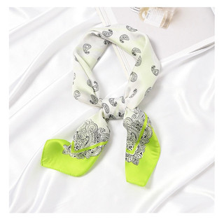 Khăn bandana lụa Khăn lụa vuông size 70x70cm Khăn choàng cổ thanh lịch