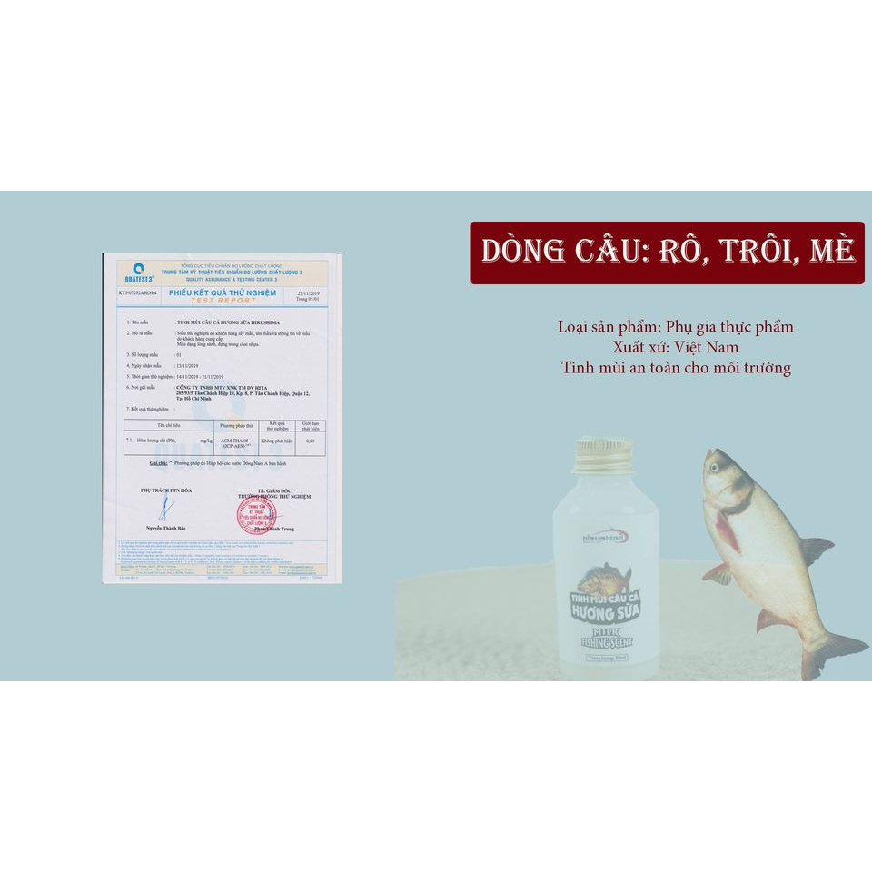 Tinh mùi 50ml trộn cám câu cá nhiều hương vị SEIKE HITA LURE