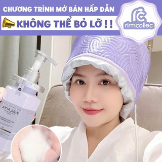 Hấp tóc Weilaiya phục hồi nấm truffle kích thích mọc tóc 450ml (Mua 2 tặng 1 mũ hấp tóc)