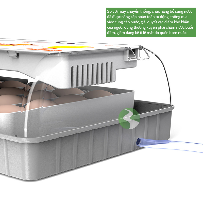 Máy ấp trứng gà thông minh mini cao cấp hiện đại T20