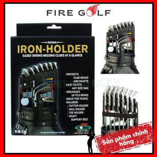 Giá đỡ gậy, giá cài gậy golf Koma Iron Holder bảo vệ tốt phần shaft và phần đầu của gậy luôn ổn định