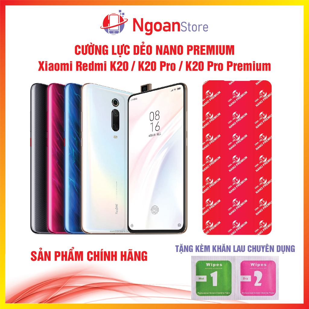Cường lực dẻo Nano cho Xi A mi Red me K20 / K20 Pro / K20 Pro Premium - Ngoan Store