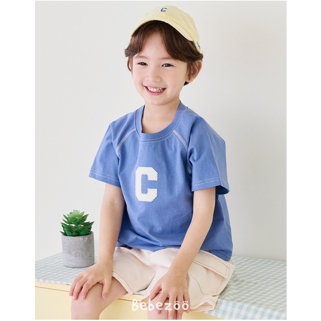 Áo phông hè chữ ngực Bebezoo cho bé BEC2TS207