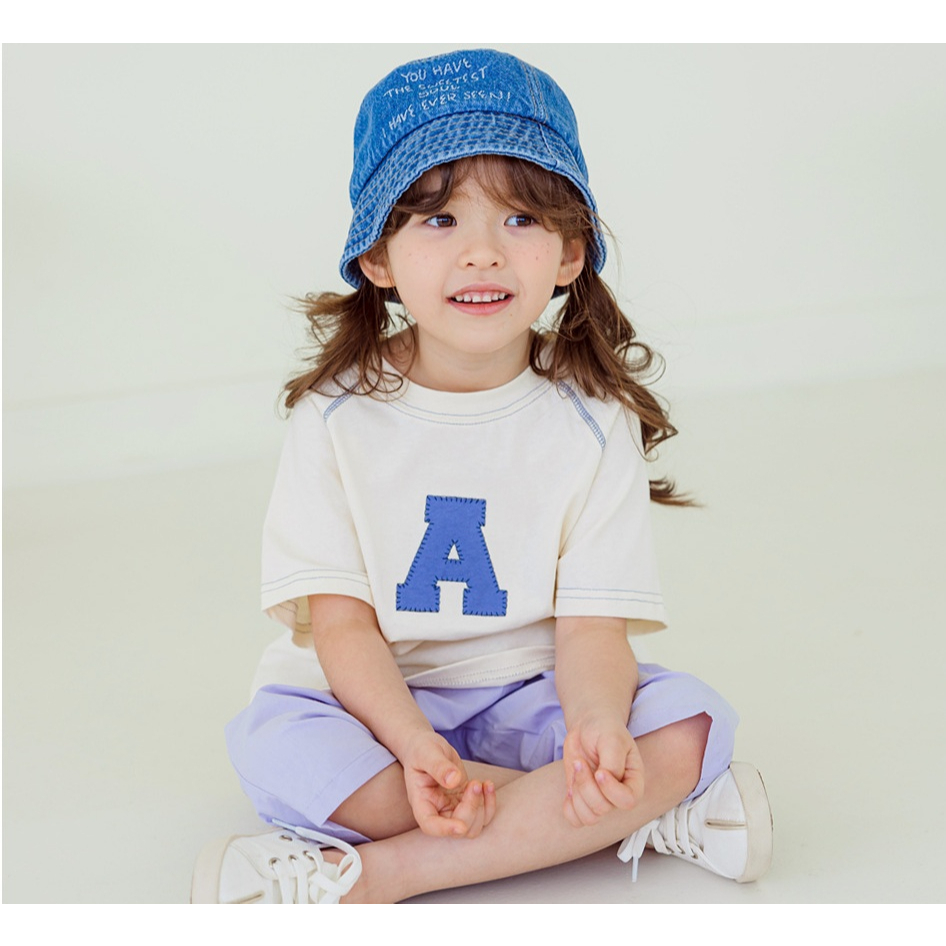 Áo phông hè chữ ngực Bebezoo cho bé BEC2TS207