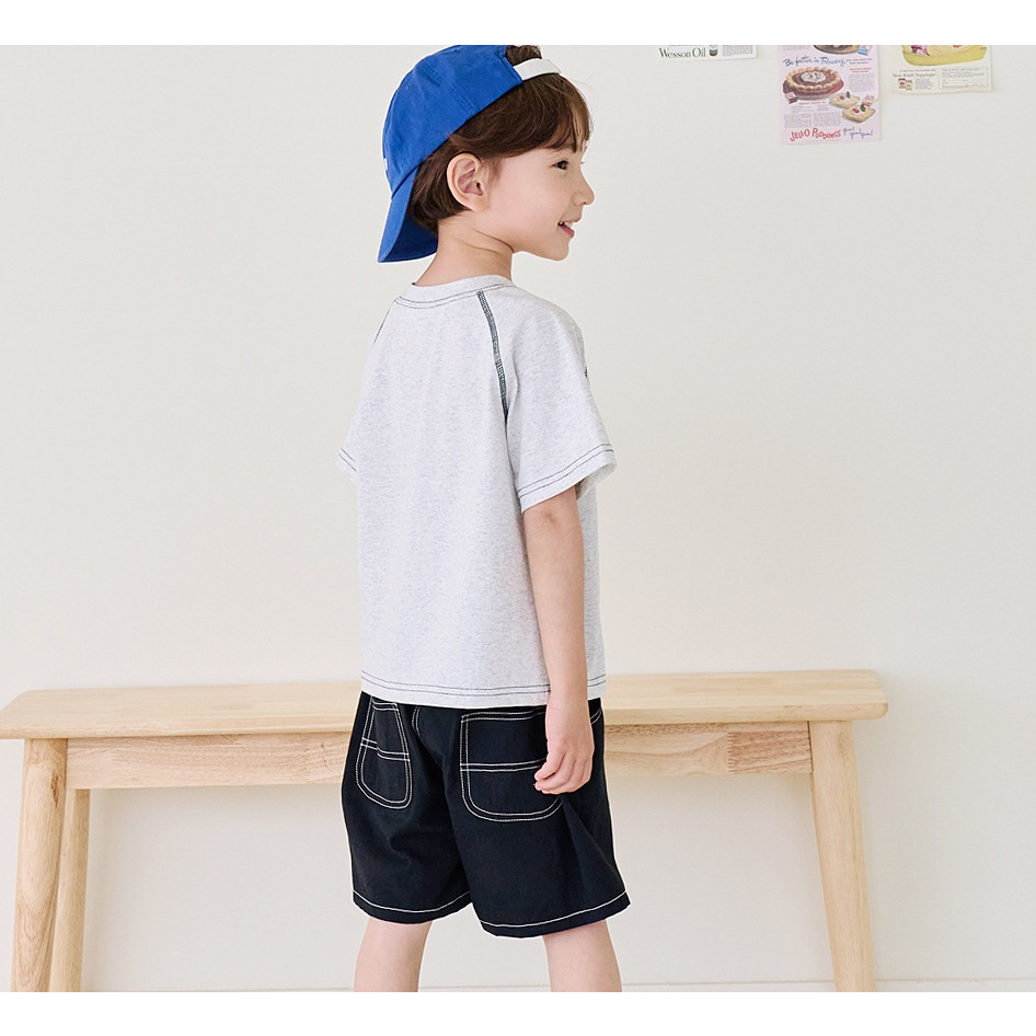 Áo phông hè chữ ngực Bebezoo cho bé BEC2TS207