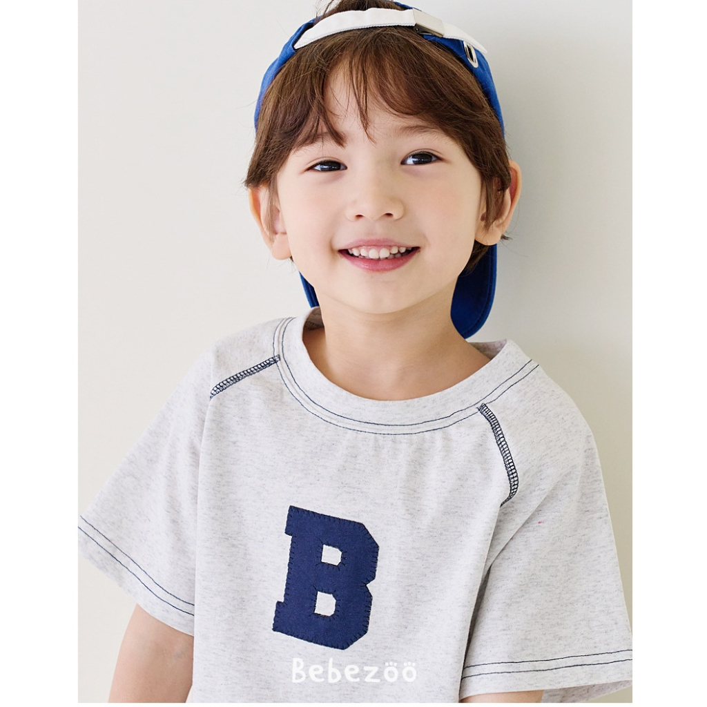 Áo phông hè chữ ngực Bebezoo cho bé BEC2TS207