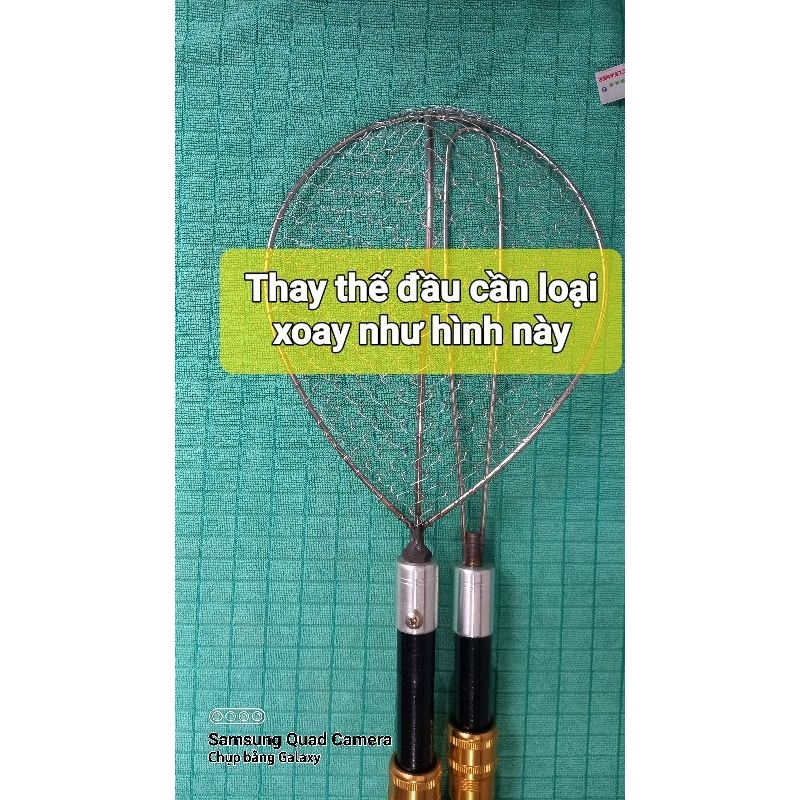 ĐẦU VỢT REN 8mm THAY CHO CẦN RÚT